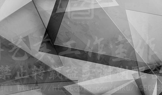 Fototapeta geometryczna czarno-biała