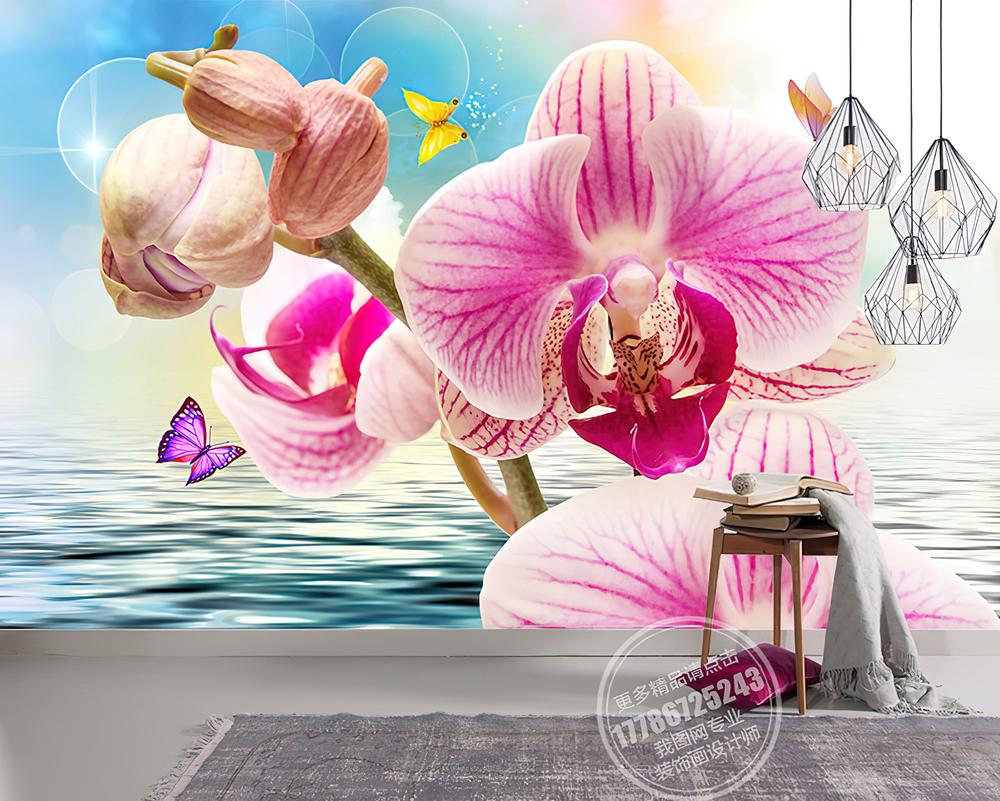 Fototapeta orchidee różowe oceaniczne
