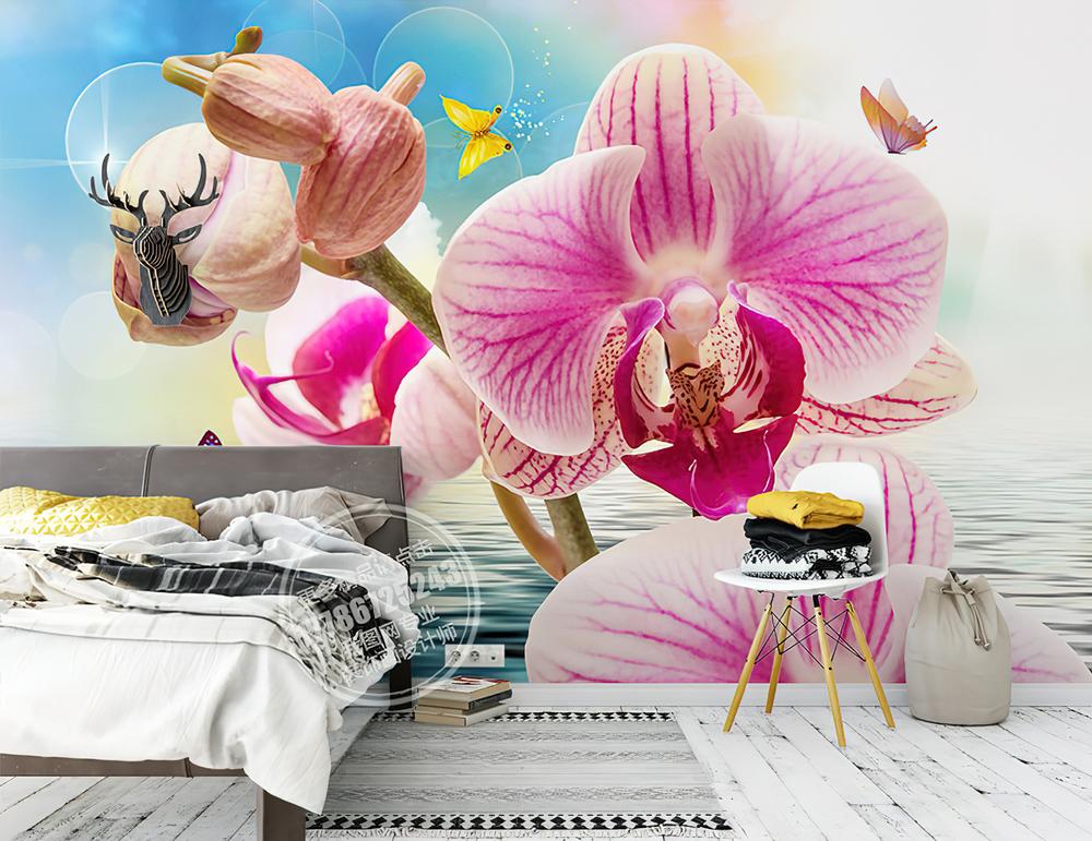 Fototapeta orchidee różowe oceaniczne