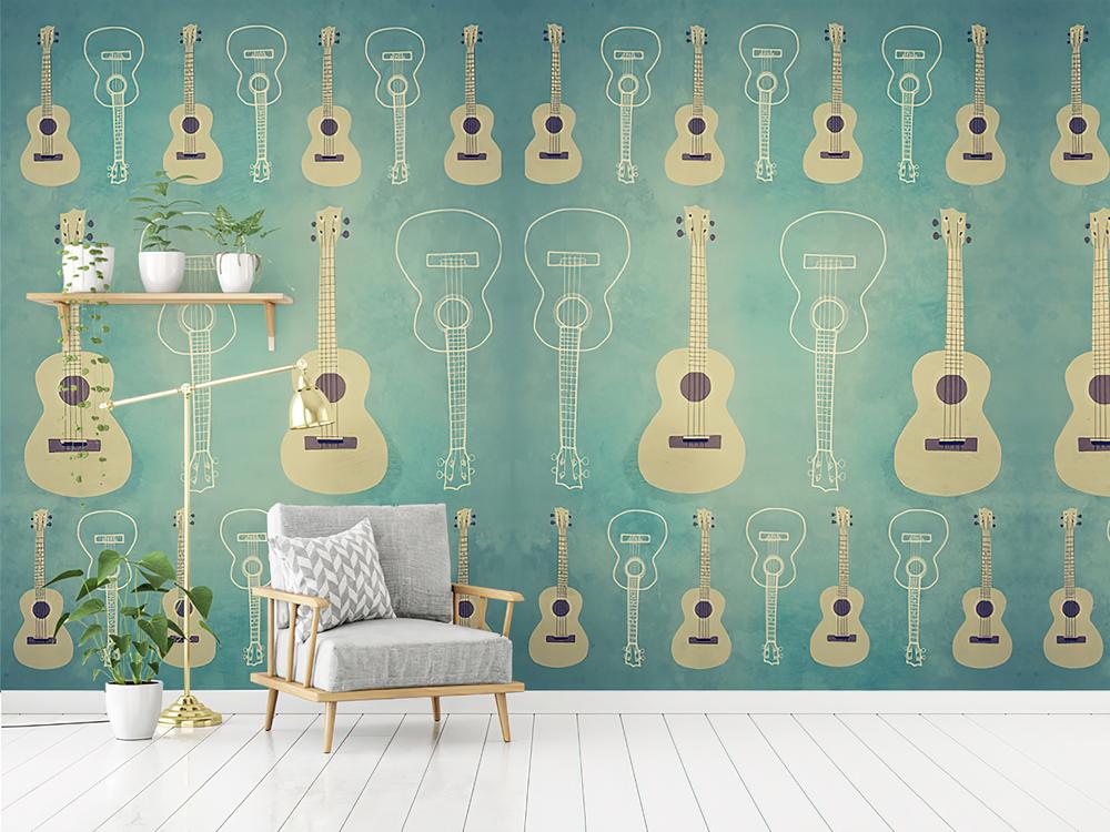 Fototapeta gitar blues