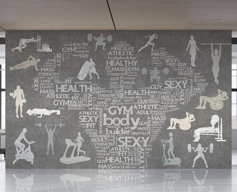 Fototapeta sportowe białe ciemne