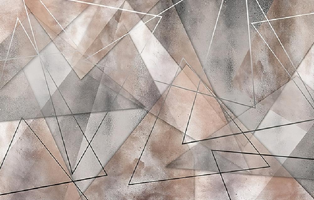 Fototapeta geometria szara