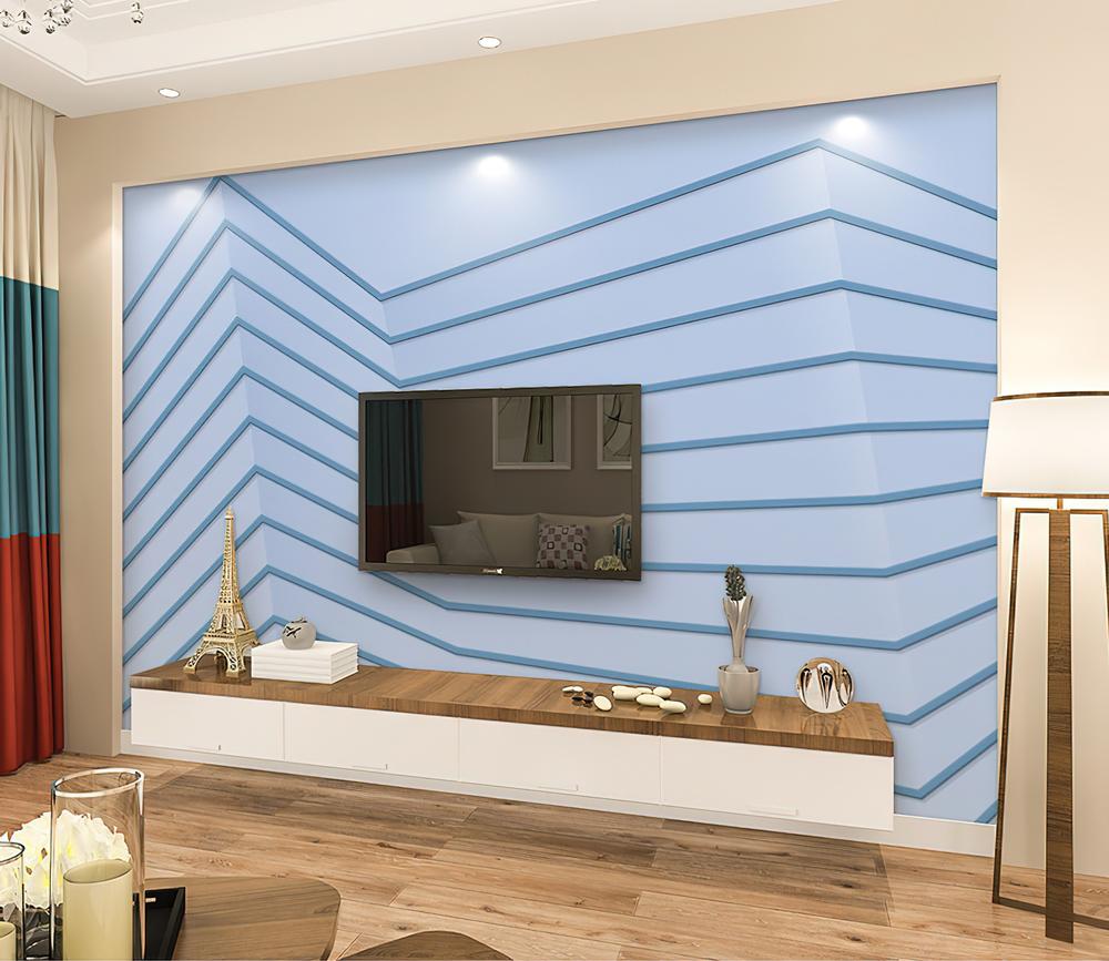 Fototapeta chevron niebieska