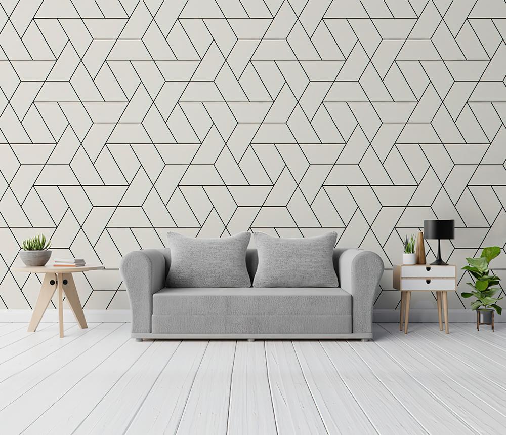 Fototapeta kolumny 3D czarne