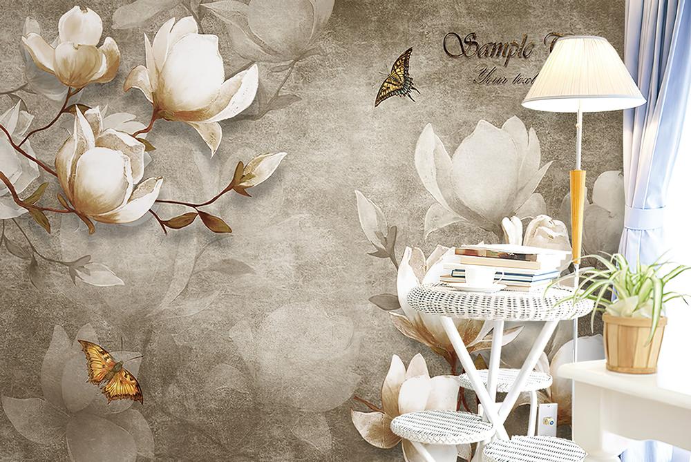 Fototapeta magnolie białe