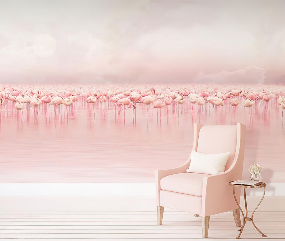 Fototapeta flamingi różowe