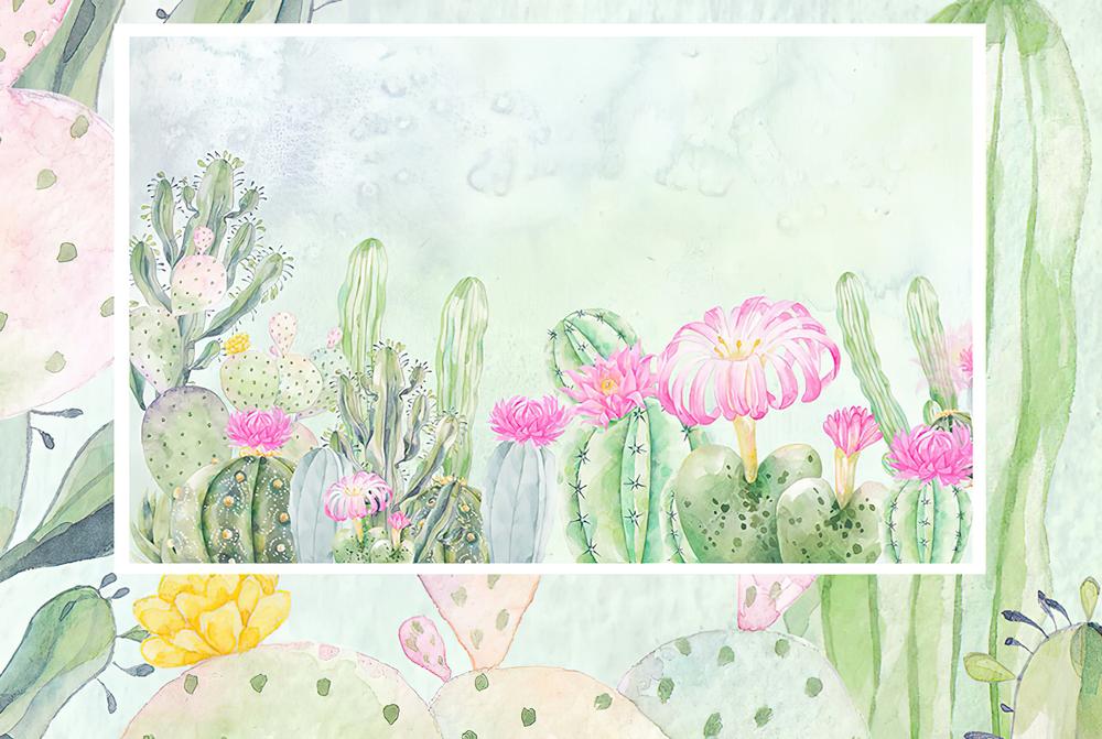 Fototapeta cactus fioletowy