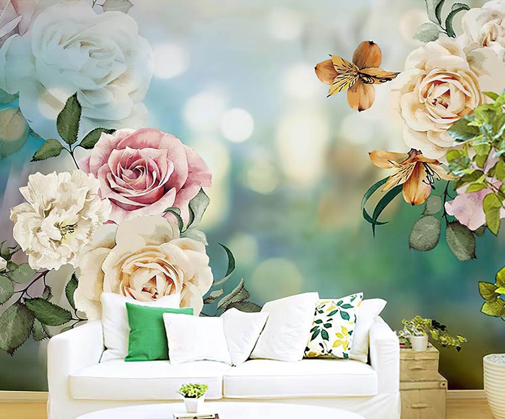 Fototapeta kolorowe rosy