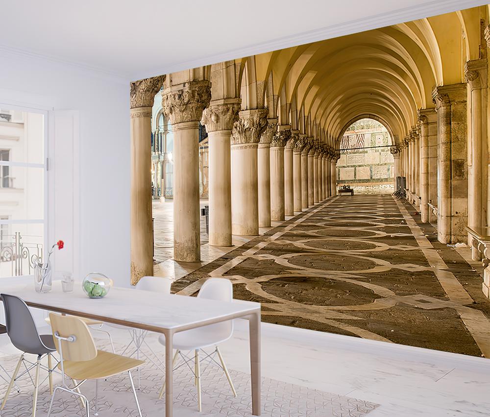 Fototapeta wzór geometryczny kontrastujący