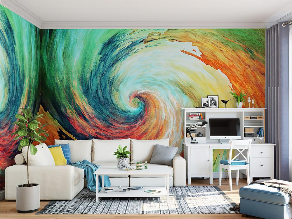 Fototapeta dynamiczne wiry