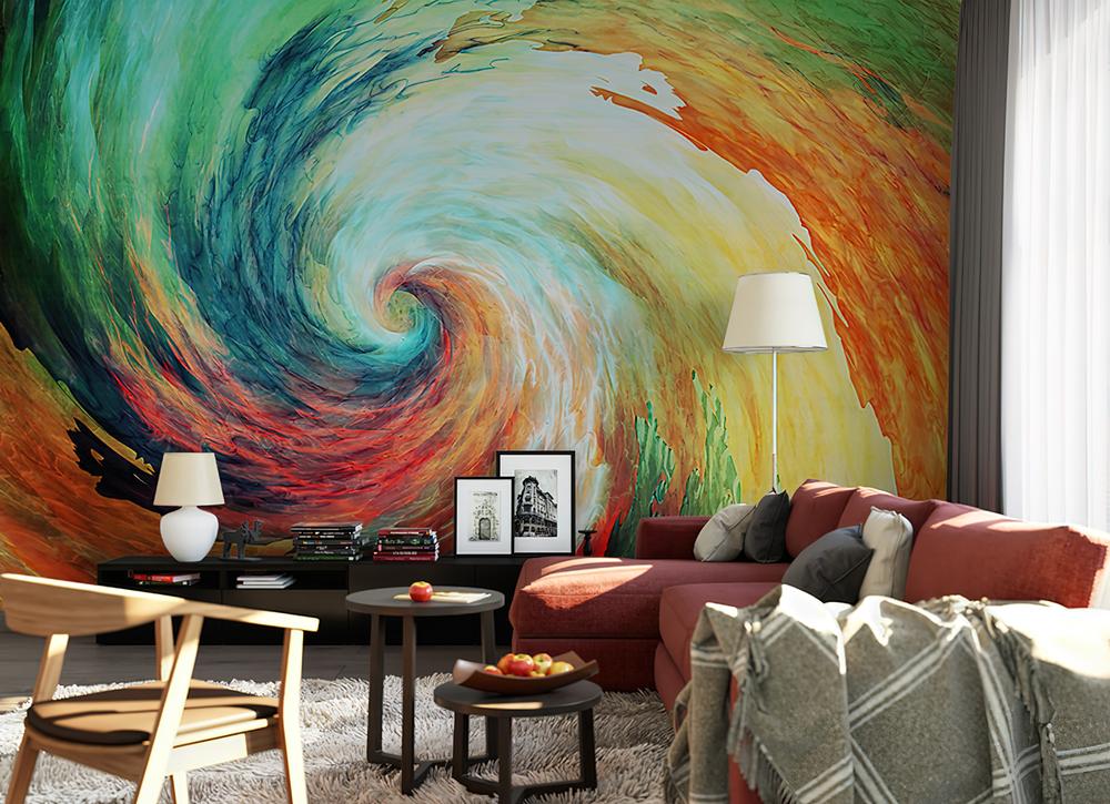 Fototapeta dynamiczne wiry