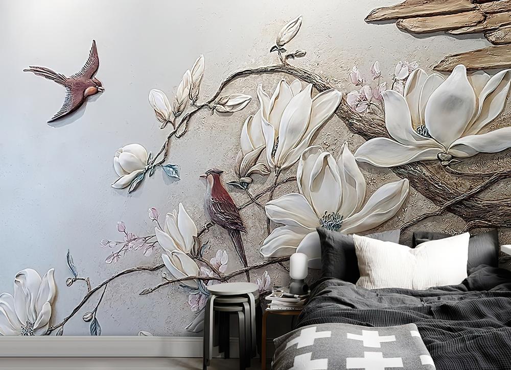 Fototapeta magnolia biała