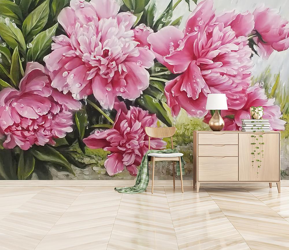 Fototapeta różowe peonie