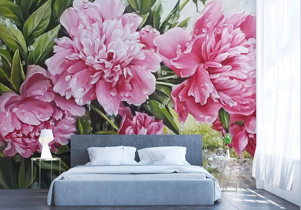Fototapeta różowe peonie