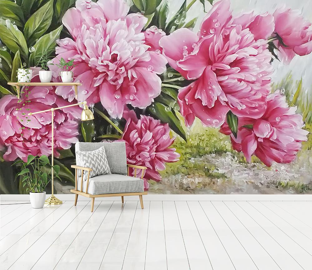 Fototapeta różowe peonie