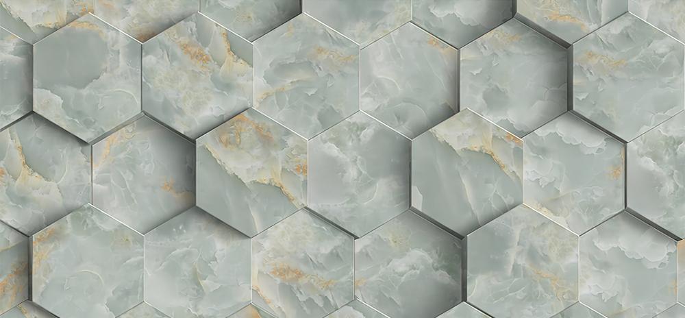 Fototapeta geometryczny sage