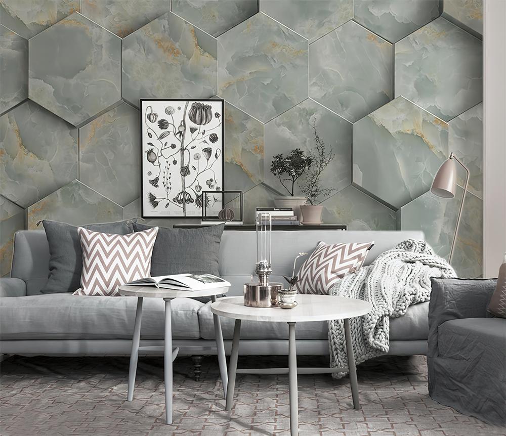 Fototapeta geometryczny sage