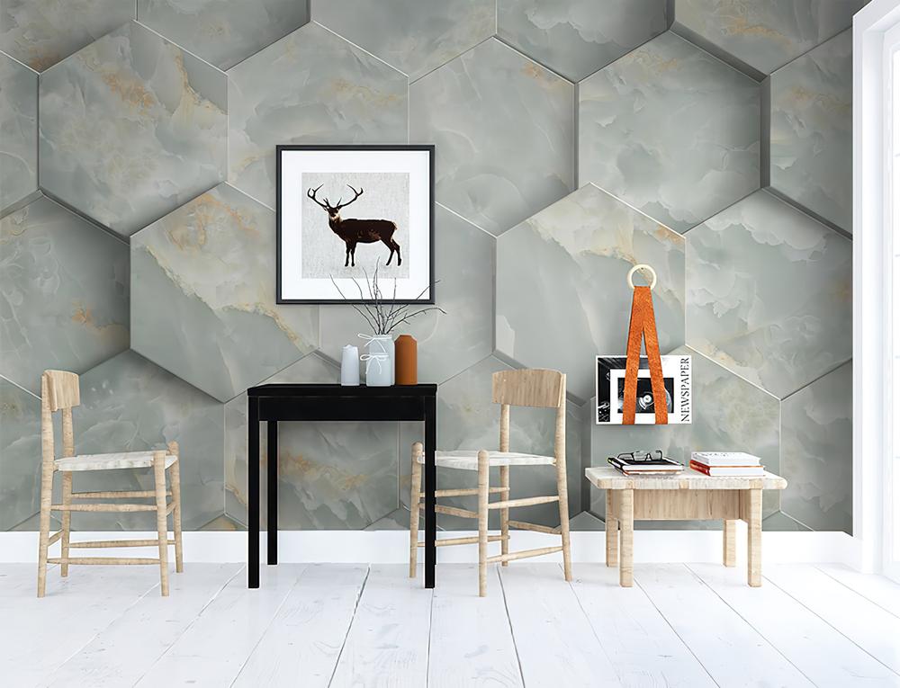 Fototapeta geometryczny sage
