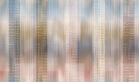 Fototapeta geometryczny kolorowy