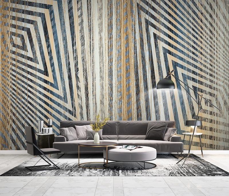 Fototapeta dynamiczne linie geometryczne