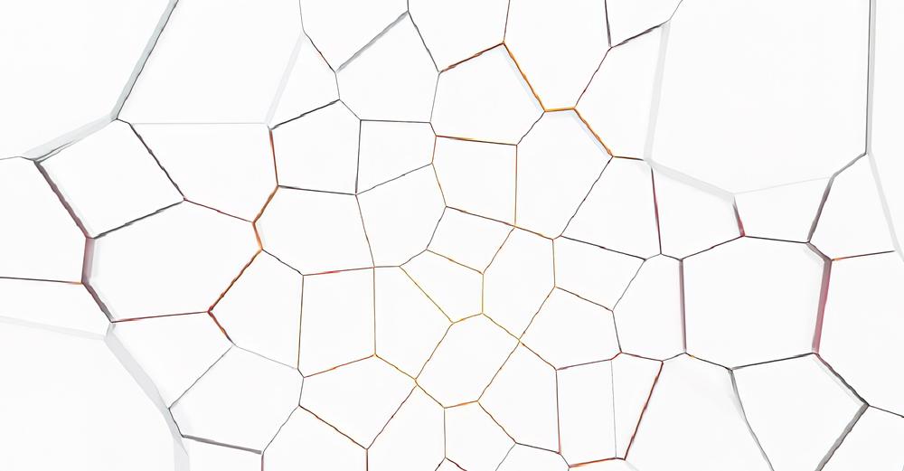 Fototapeta geometryczna pomarańczowa brązowa