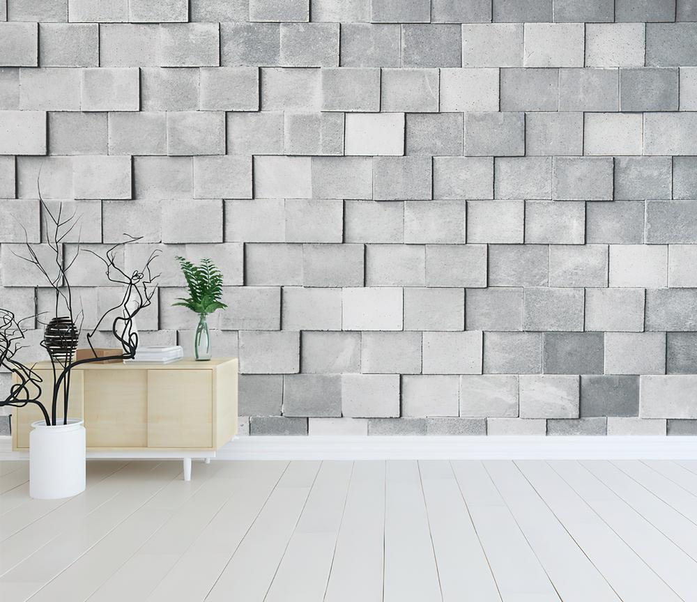 Fototapeta geometryczna siwa