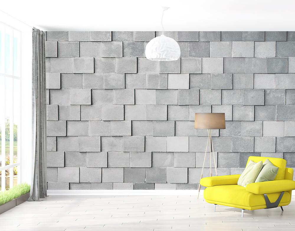 Fototapeta geometryczna siwa