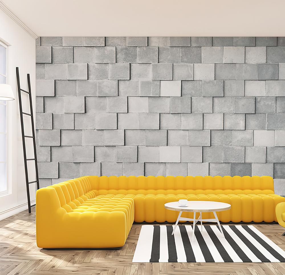 Fototapeta geometryczna siwa