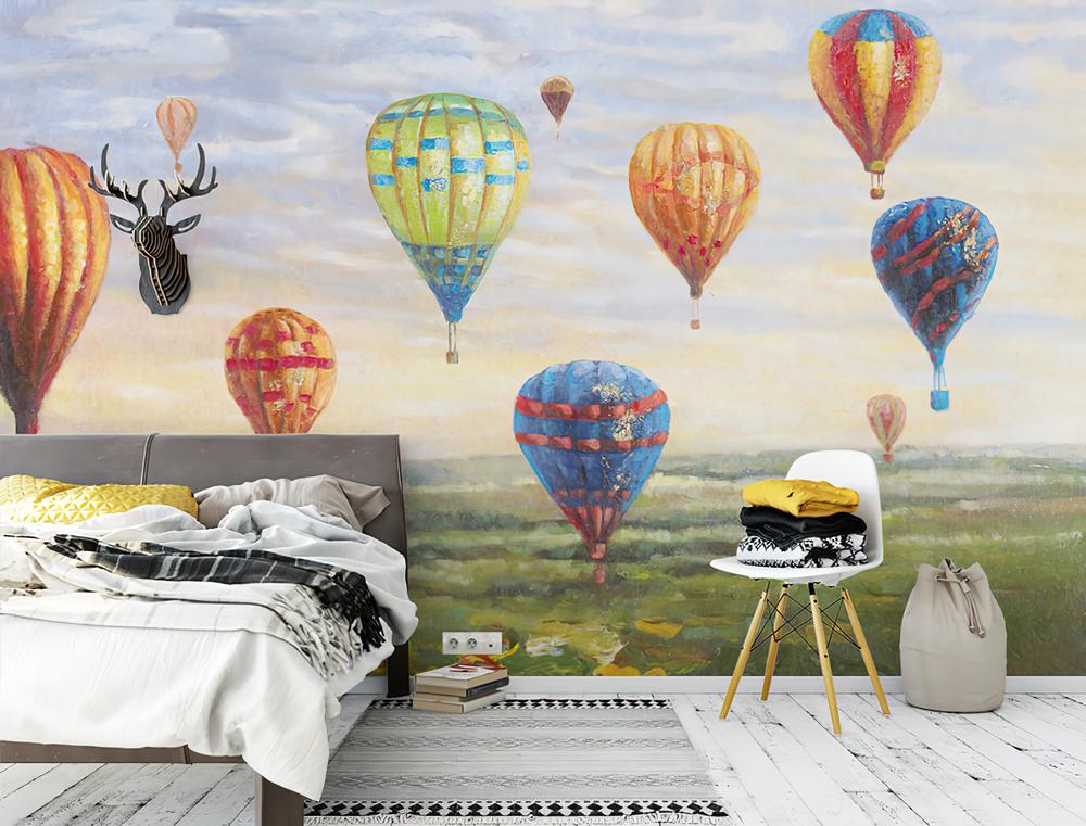 Fototapeta balony kolorowe