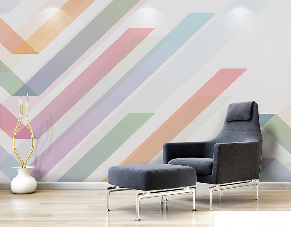 Fototapeta geometryczne kolorowe