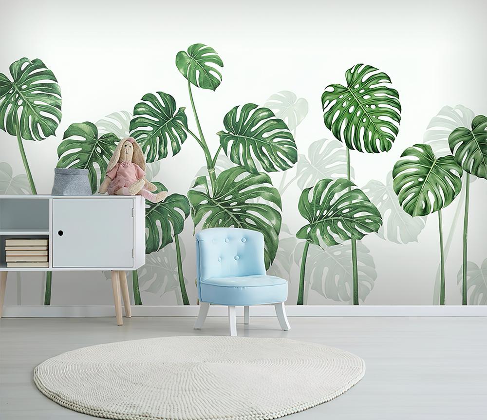 Fototapeta Monstera zielone liście