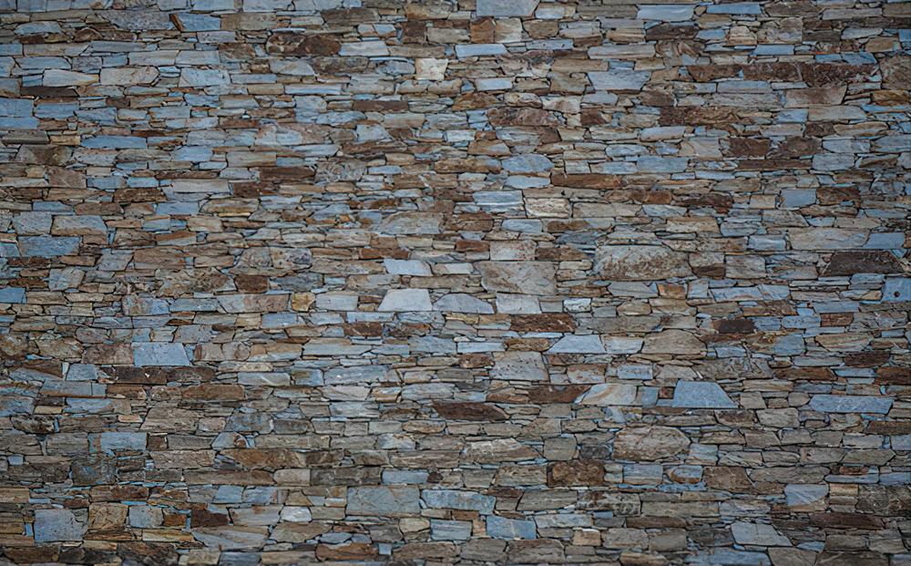 Fototapeta naturalnych kamieni niebieska ramienista