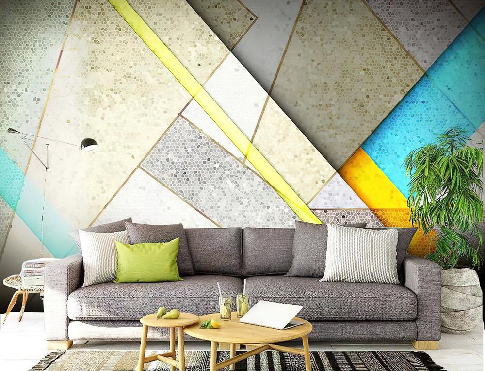 Fototapeta geometria kolory