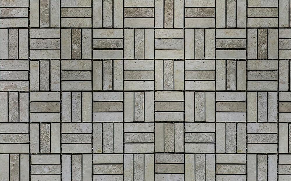 Fototapeta geometryczne bloki szaro-beżowe