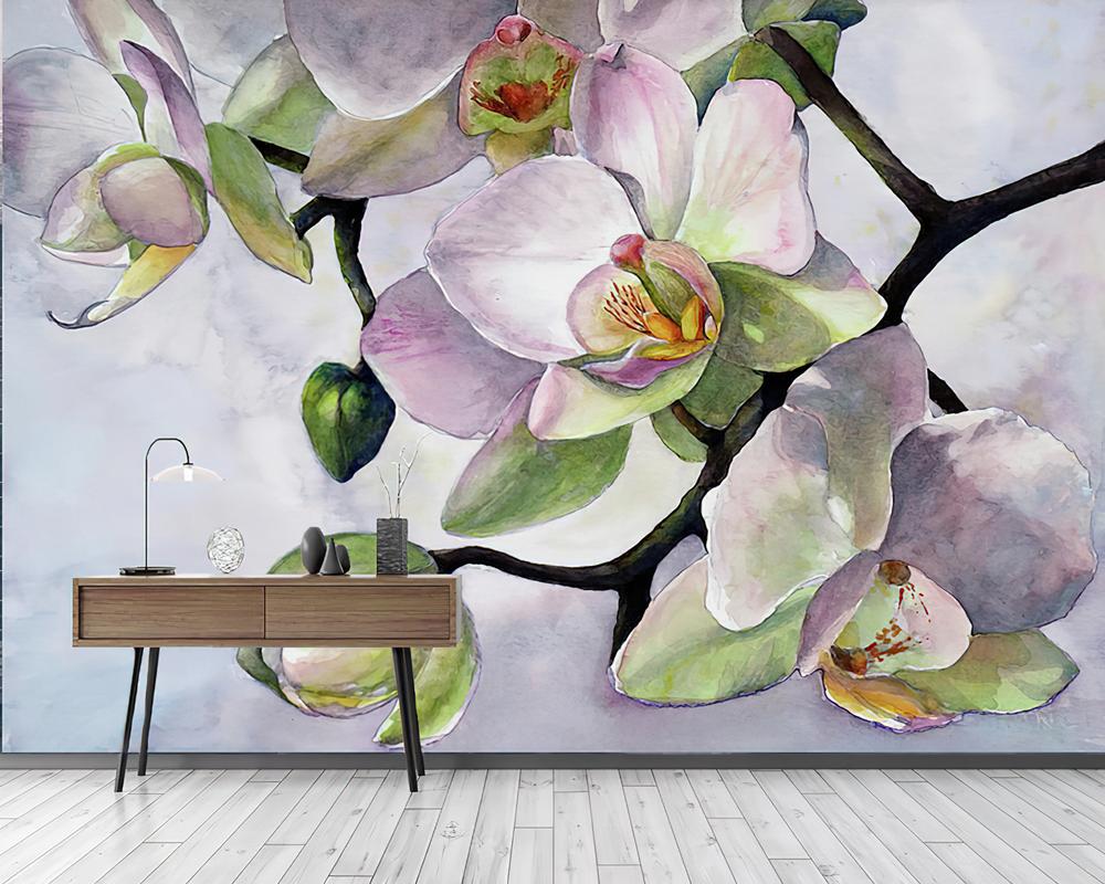 Fototapeta orchidea fioletowe