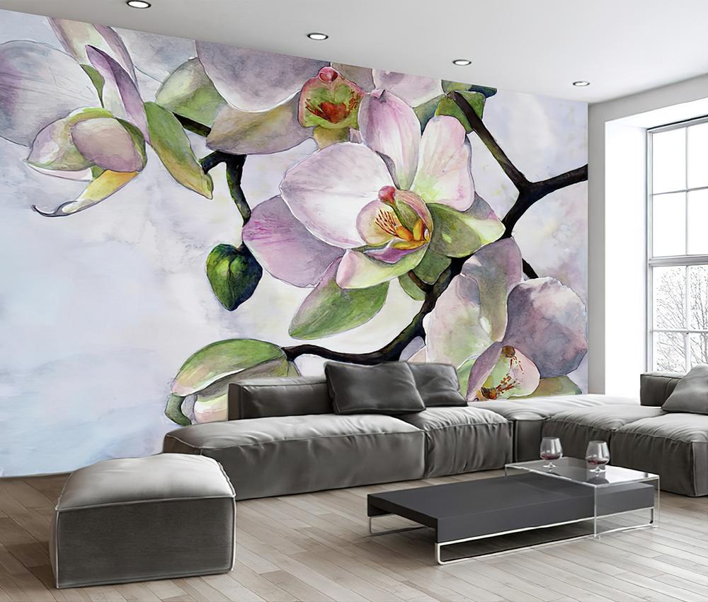 Fototapeta orchidea fioletowe