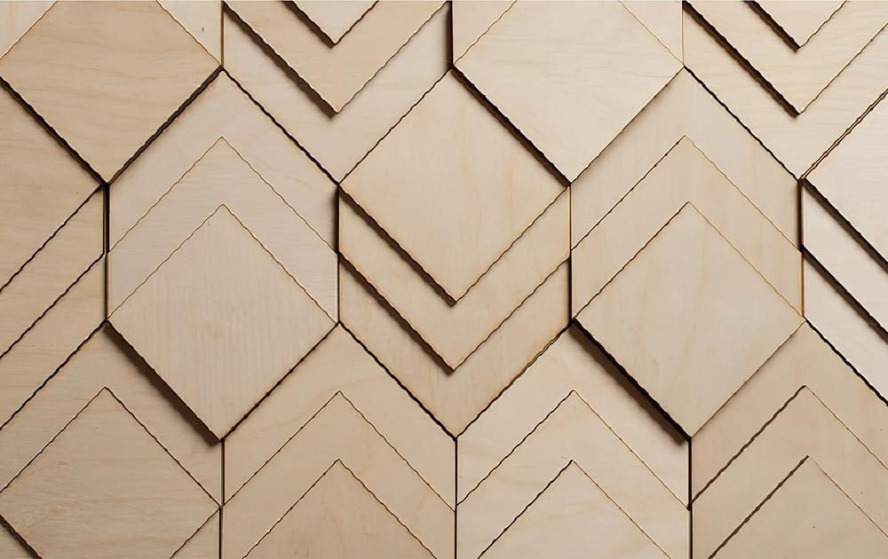 Fototapeta geometryczna krzyżowa beżowa