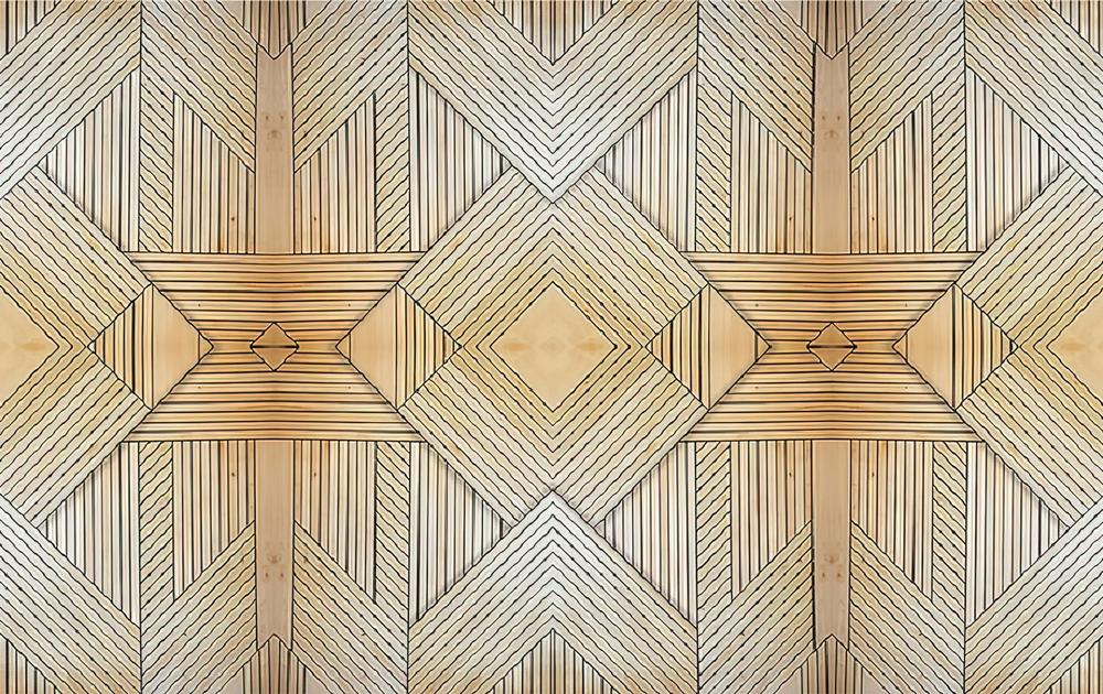 Fototapeta geometryczny beżowy