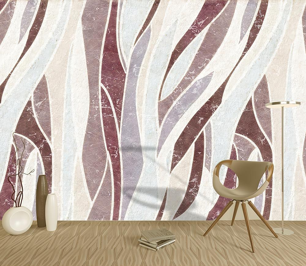 Fototapeta linie marmurowe burgundia