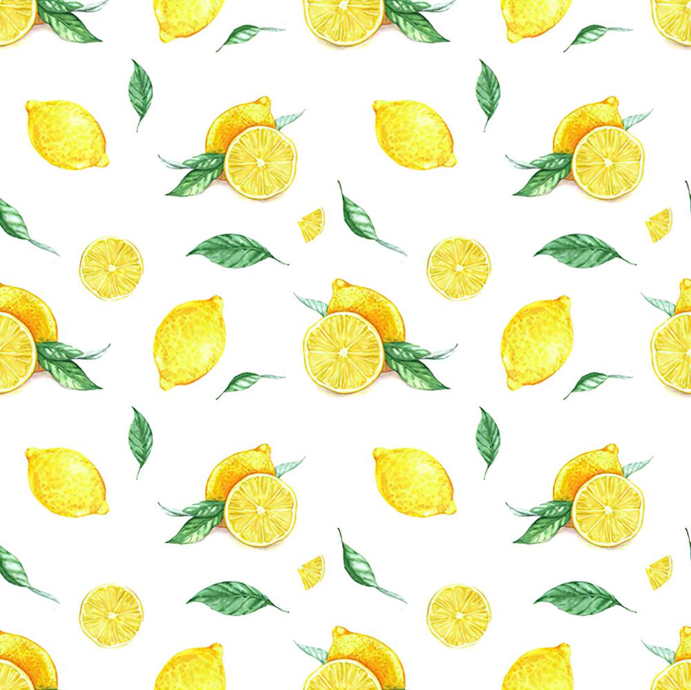 Fototapeta limon liście biały