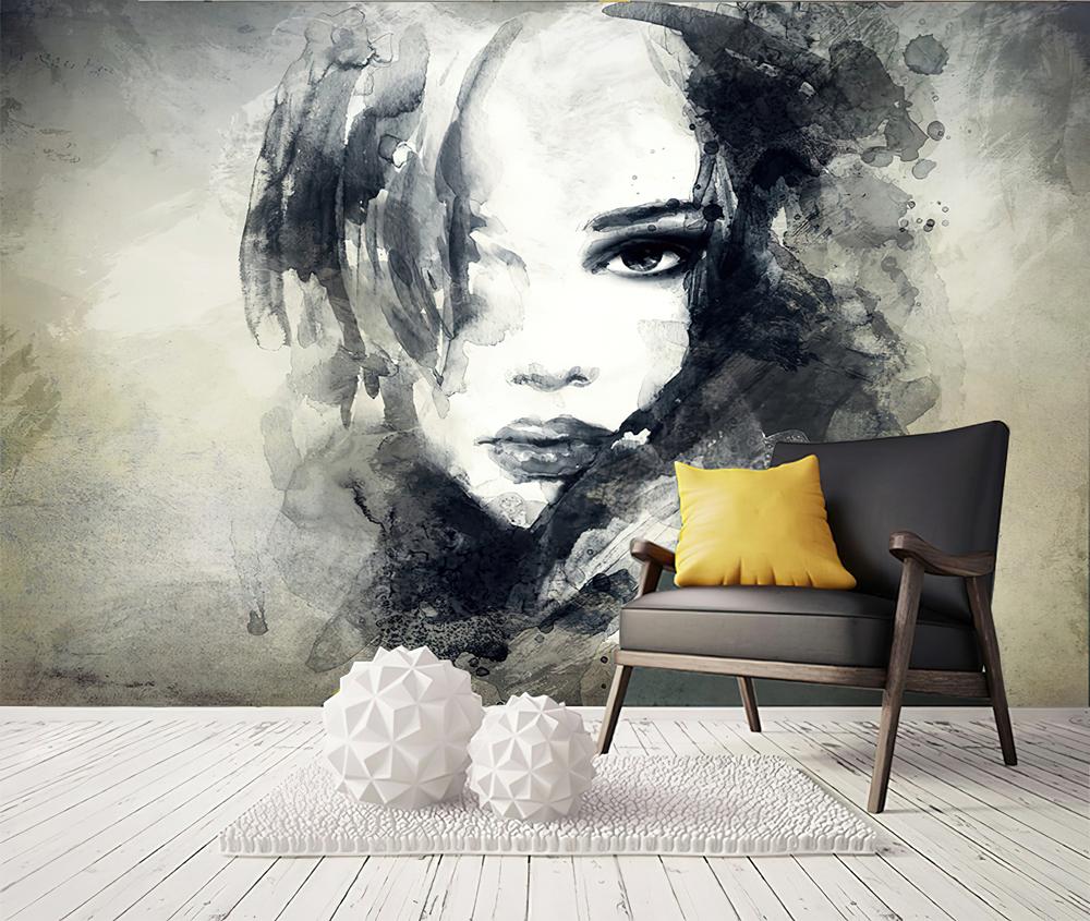 Fototapeta abstrakcyjny portret
