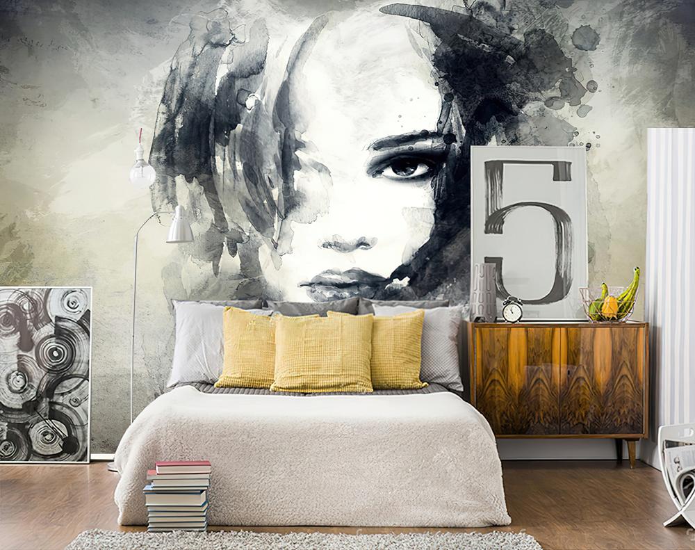 Fototapeta abstrakcyjny portret