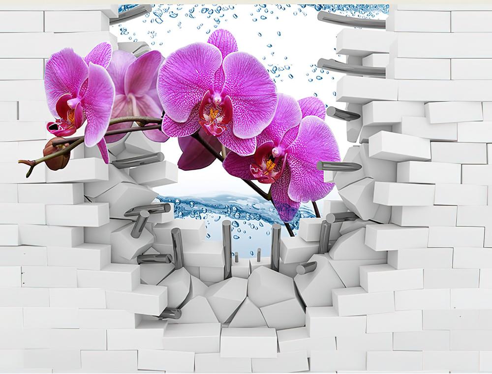 Fototapeta orchidea fioletowe