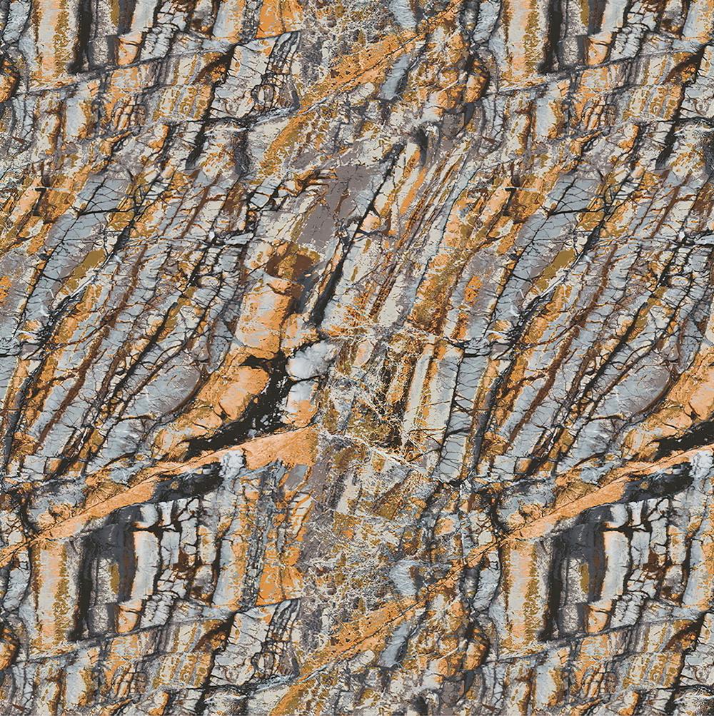 Fototapeta marmorowa pomarańczowo-szara