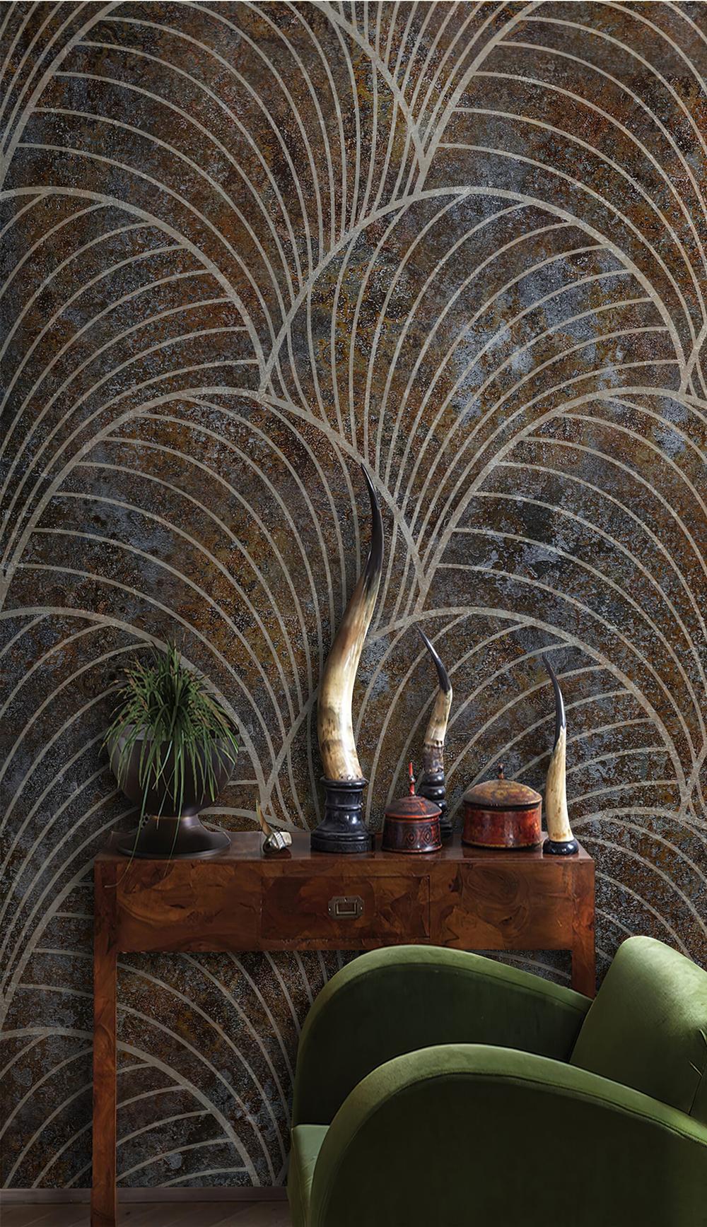 Fototapeta organiczne motywy krzywe