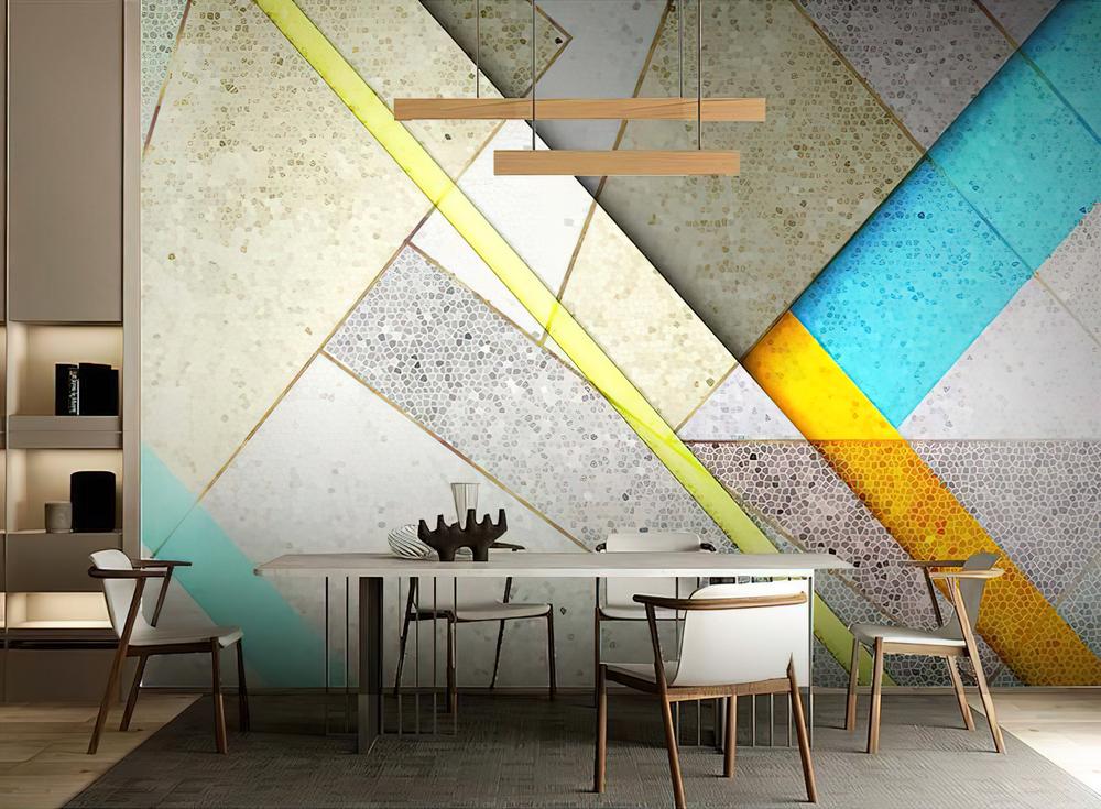 Fototapeta dynamiczny wzór geometryczny