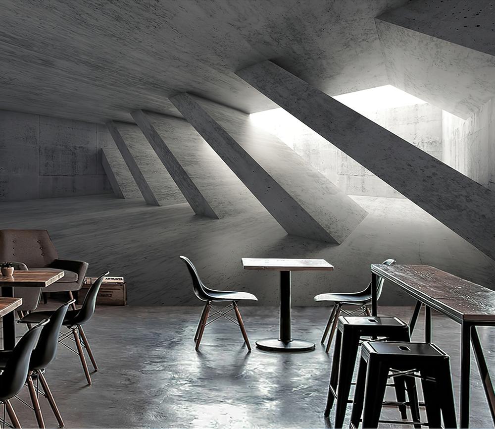 Fototapeta betonowa geometryczna