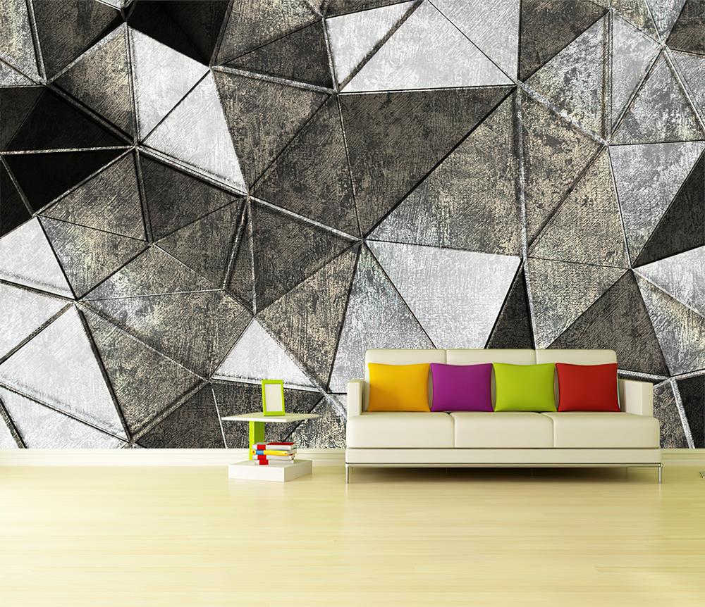 Fototapeta geometryczny szary