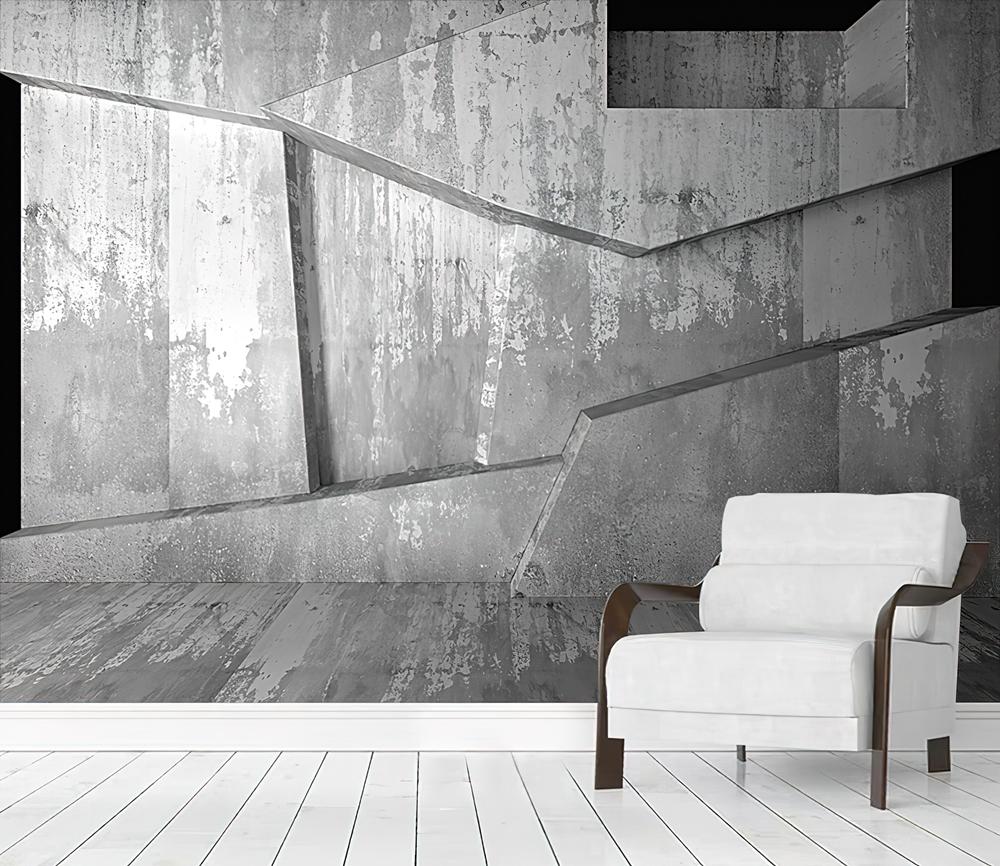 Fototapeta betonowy geometryczny