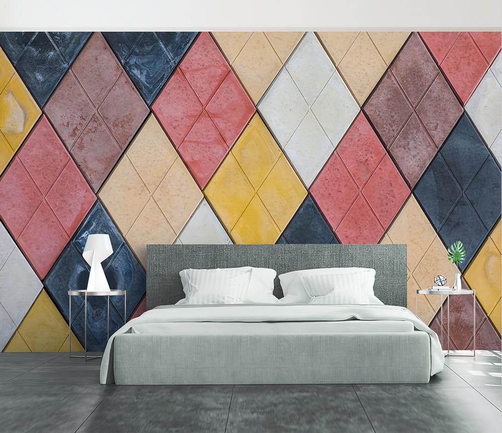 Fototapeta geometryczne kolorowe